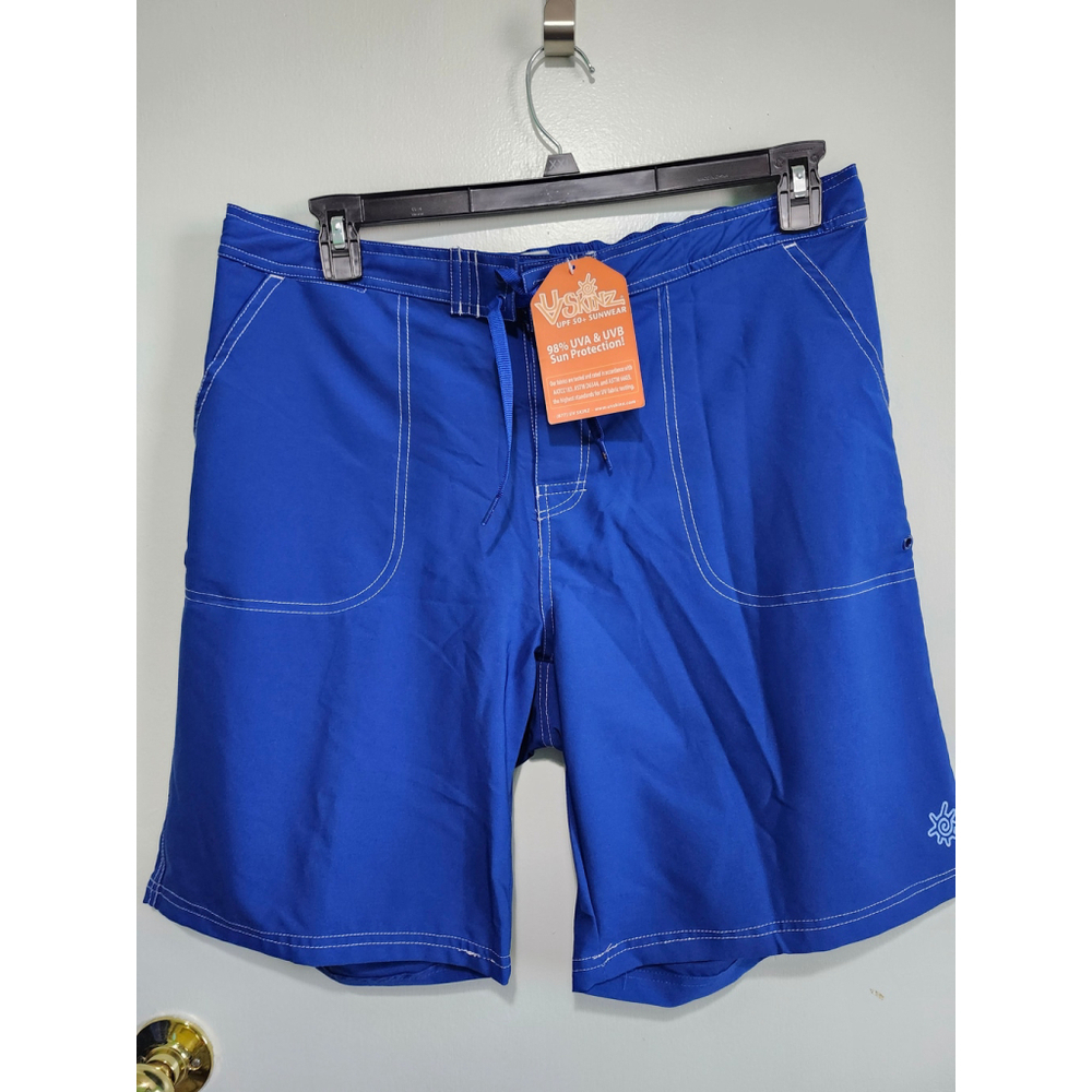 Men's UV Skinz Swim Trunks XL Blue